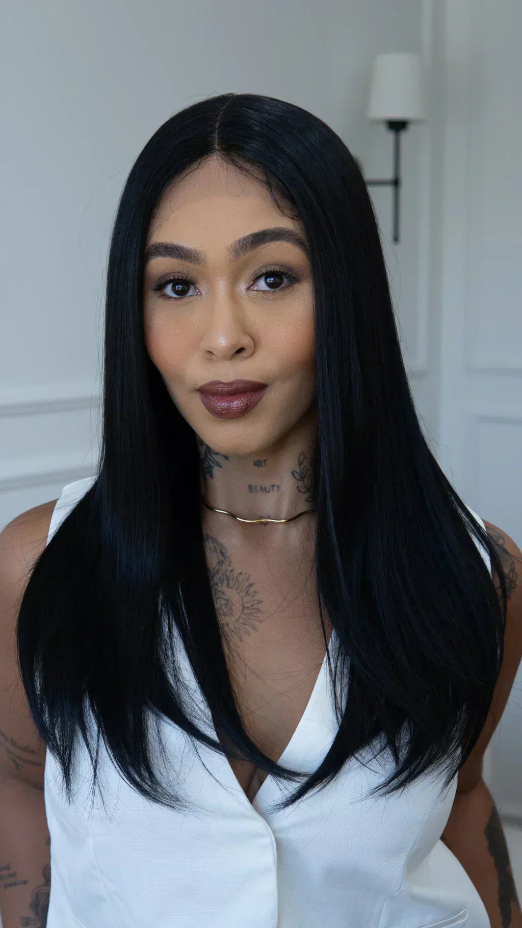 Lace Front Júlia Preta Lisa (Humana)