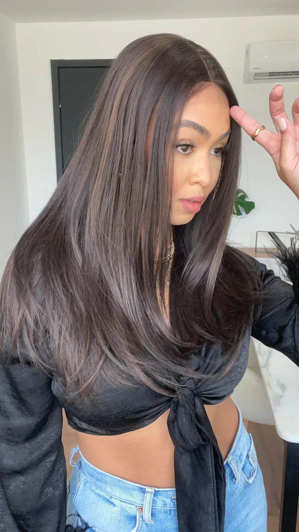 Lace Front Júlia Iluminada (Humana)