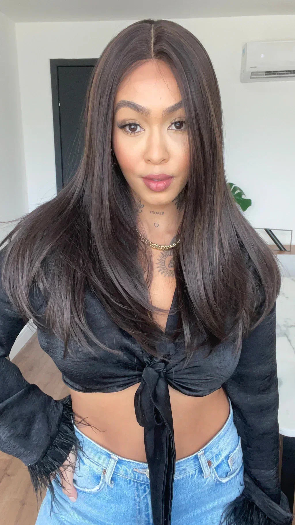 Lace Front Júlia Iluminada (Humana)