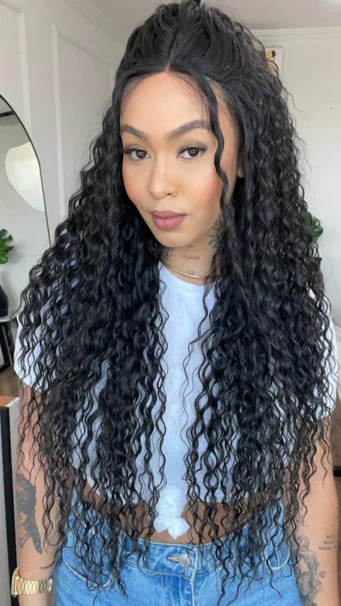 Lace Front Dandara Castanho Escuro ( Humana )