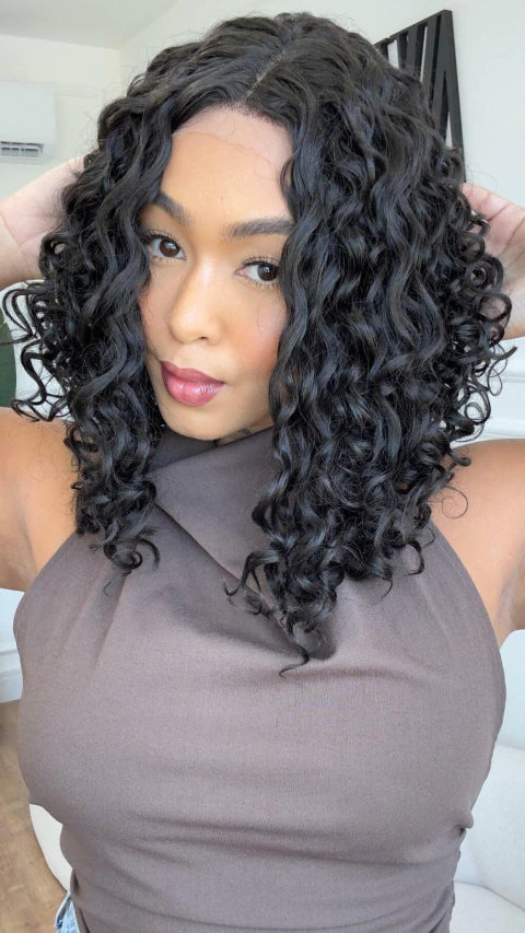 Lace Front Emma Castanho Escuro (Humana)