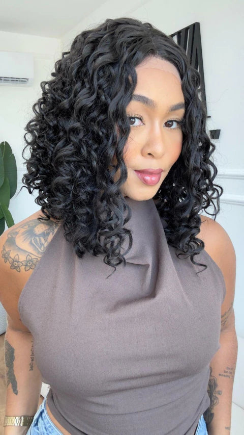 Lace Front Emma Castanho Escuro (Humana)