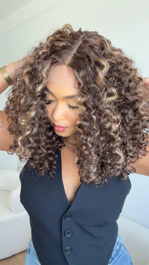 Lace Front Paula iluminada ( Humana )