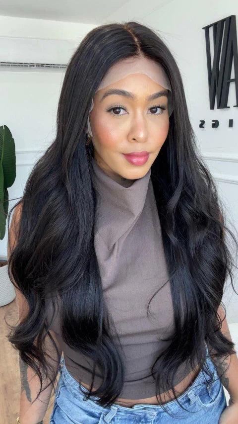 Lace Front Daniela Longa Humana 13x6