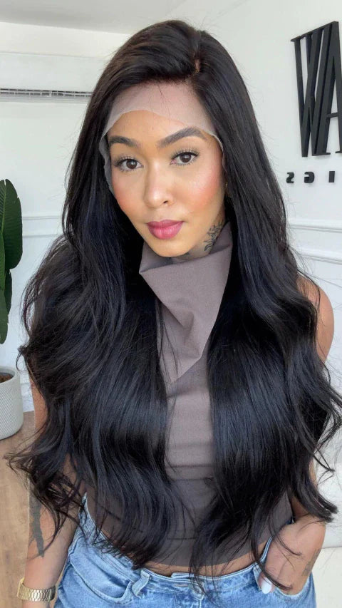 Lace Front Daniela Longa Humana 13x6