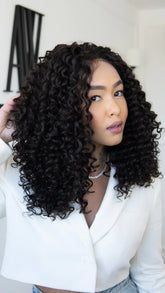 Lace Front Elsa Castanho Escuro 13x4 ( Humana )