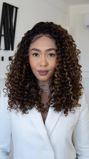 Lace Front Elsa Mechada 13x4 ( Humana )