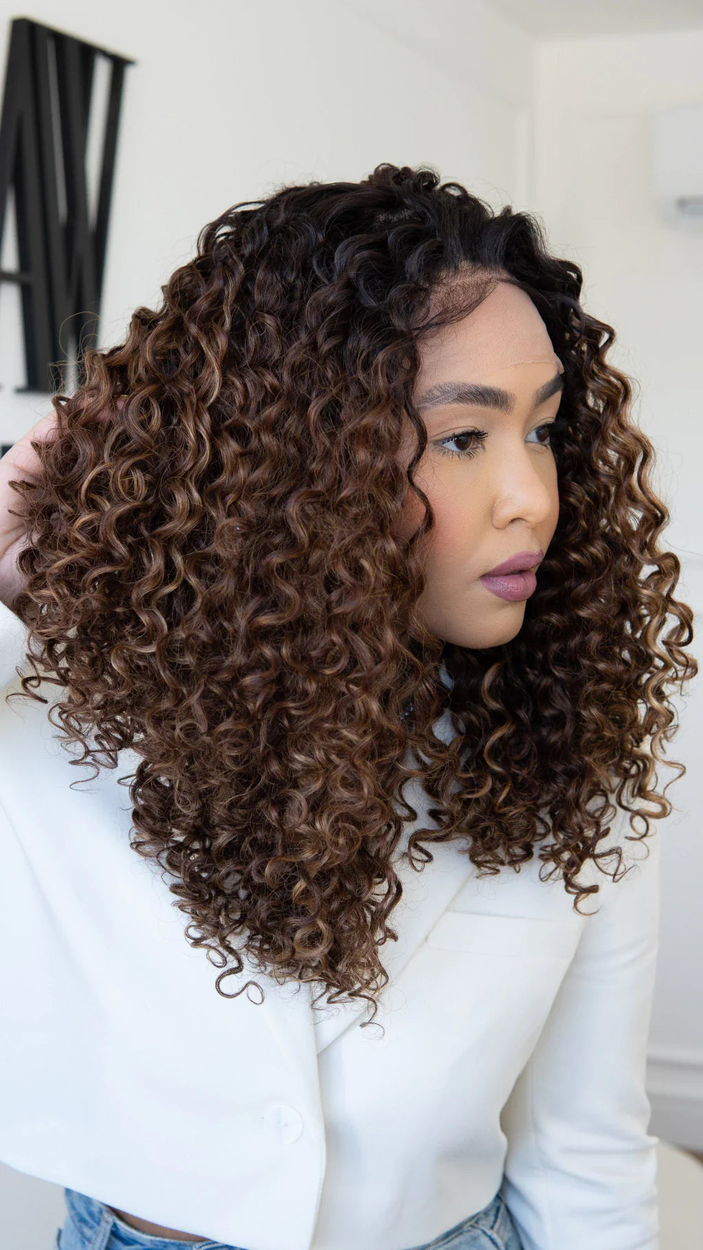 Lace Front Elsa Mechada 13x4 ( Humana )