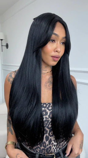 Lace Front Marcia Preta ( Humana )