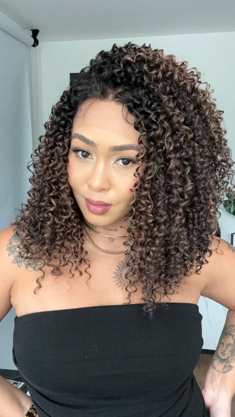 Lace Front Aila Iluminada 13x3 ( Humana )