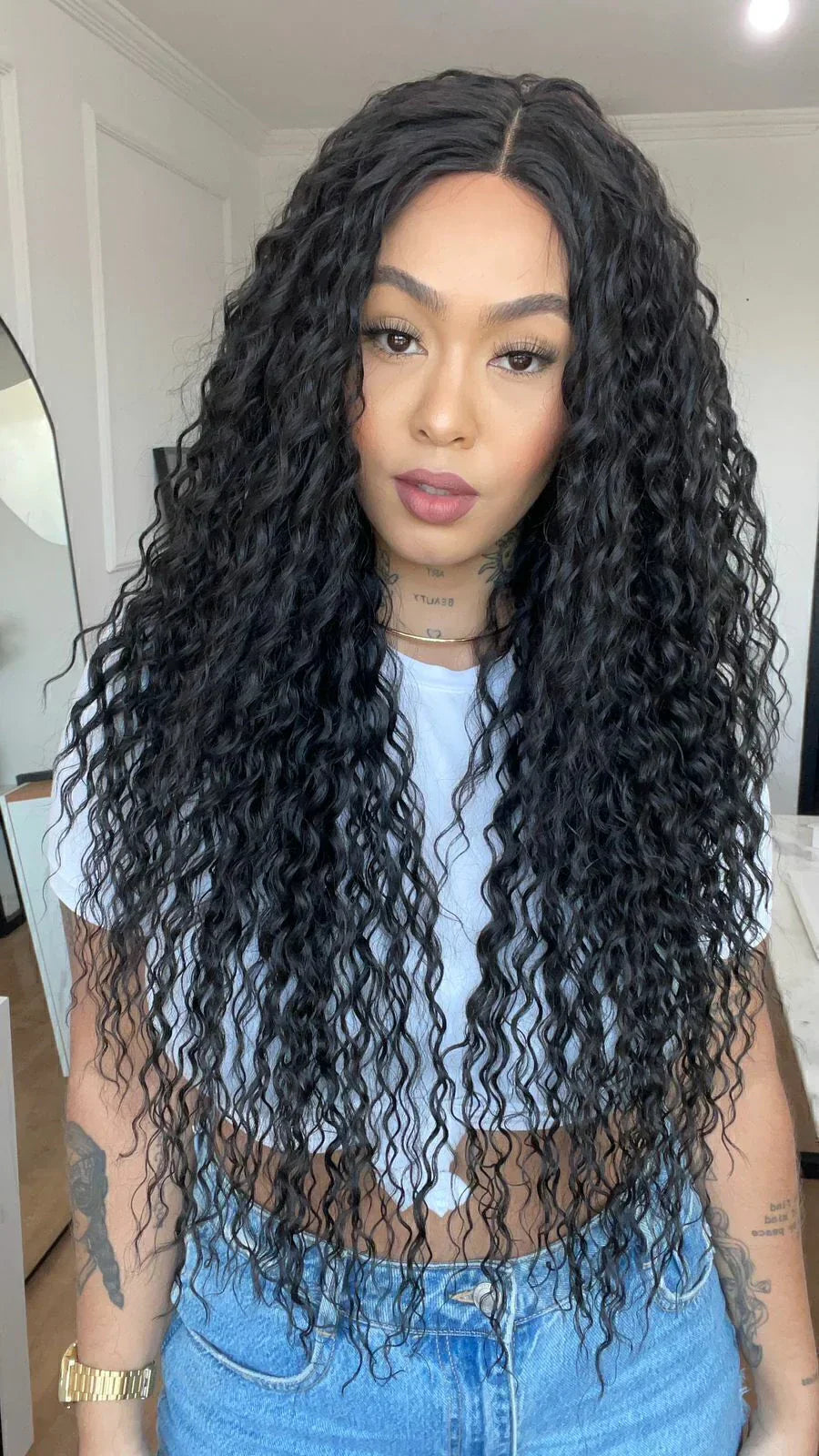 Lace Front Dandara Castanho Escuro ( Humana )