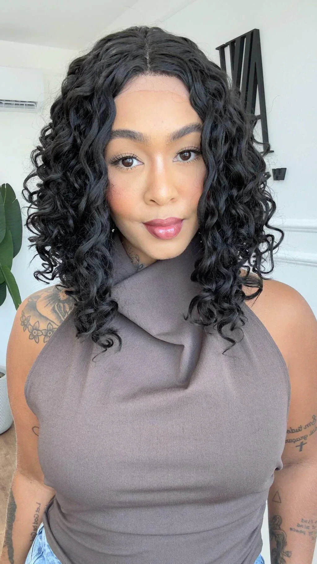 Lace Front Emma Castanho Escuro (Humana)