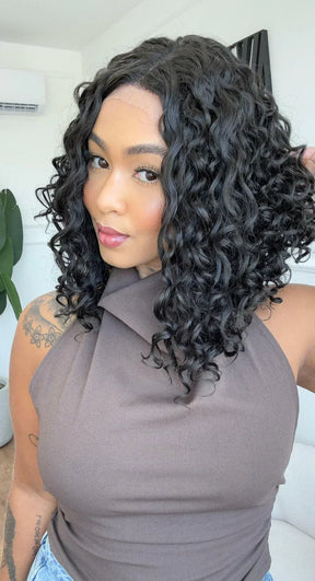 Lace Front Emma Castanho Escuro (Humana)
