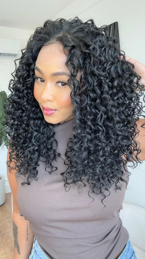 Lace Front Joice Preta 13x4 (Humana)