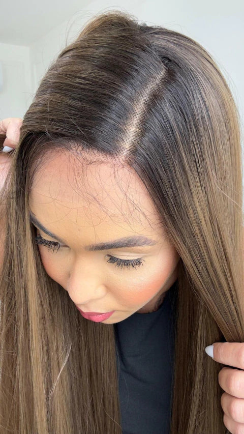 Lace Front Marcele Chocolate 13x4 (Humana)