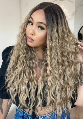 Lace Front Shakira Loira ( Humana )