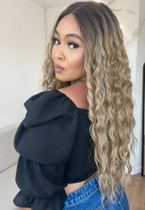 Lace Front Shakira Loira ( Humana )