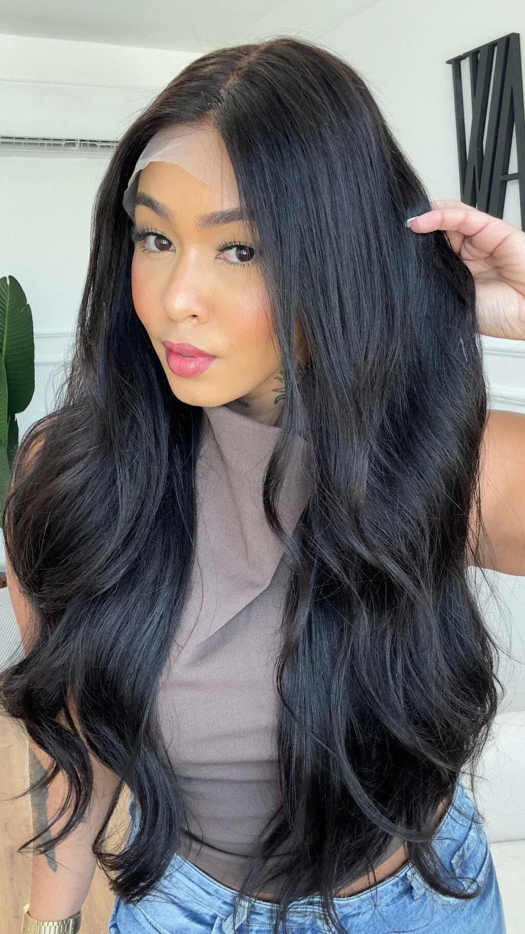 Lace Front Daniela Longa Humana 13x6