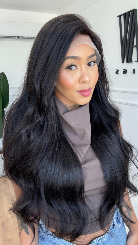 Lace Front Daniela Longa Humana 13x6