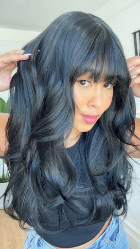 Wig Luisa Preta (Humana)