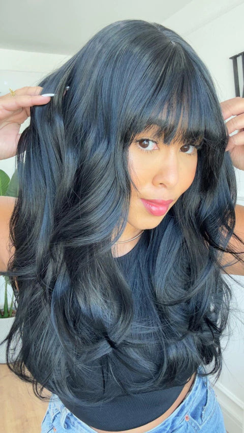 Wig Luisa Preta (Humana)