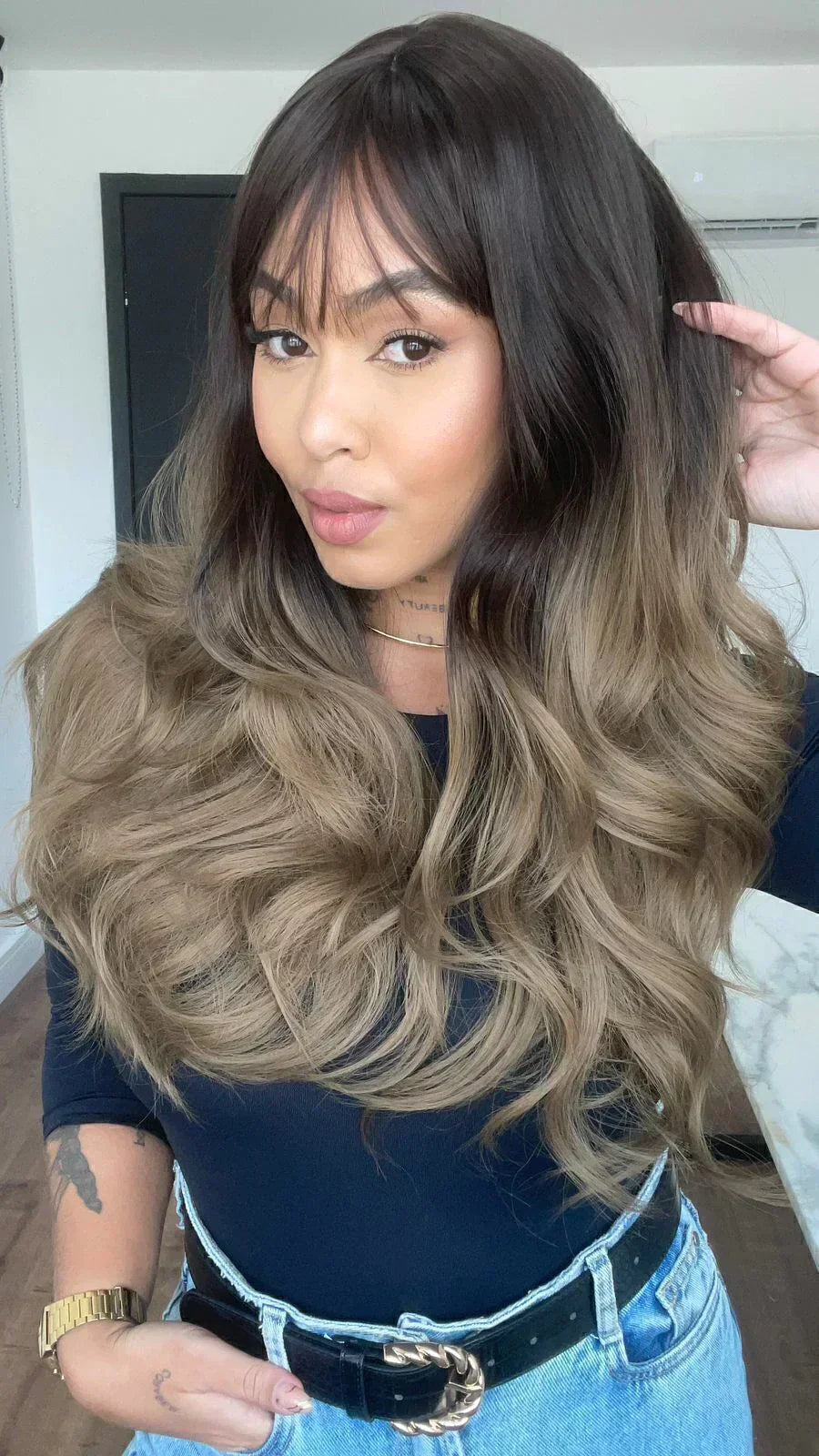Wig Yasmin Iluminada (Humana)